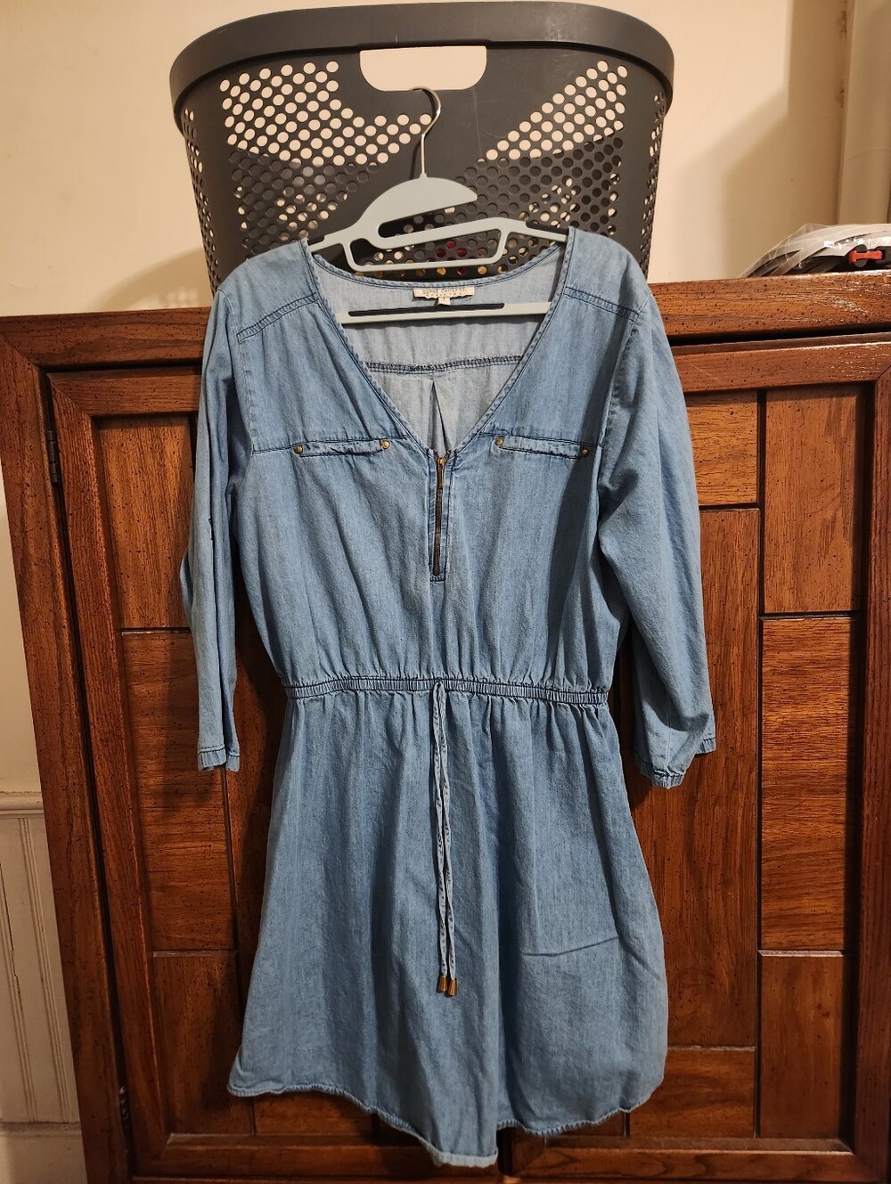 Speed Control Lightweight Denim Dress